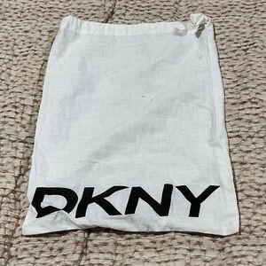 DKNY White dust bag